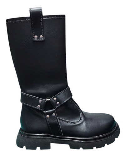Botas Nenas Montar Vestir Moda Caña Alta Livianas C/cierre