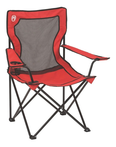 Silla Plegable Quad Roja Coleman 2000020258