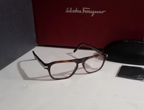 Salvatore Ferragamo Armaz n Oftalmico. Carey. Grande