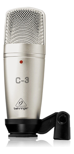 Micrófono Behringer C-3 Condensador Cardio Omnidireccional