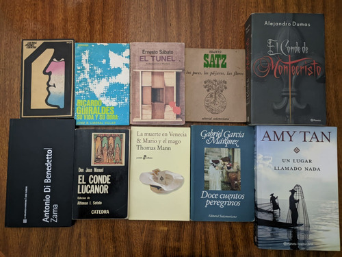 Lote De 10 Libros Usados - Literatura Universal 