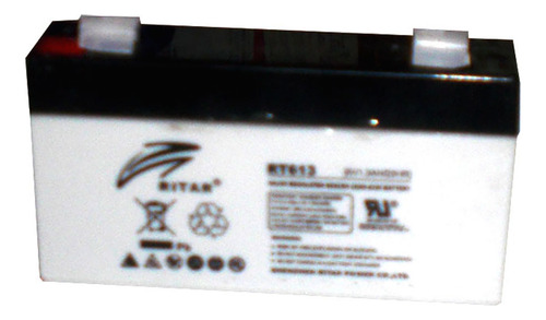 Batería Seca Recargable 6 Voltios 1.3 Ah - Ritar Rt613