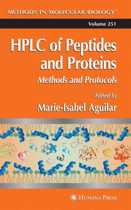 Libro Hplc Of Peptides And Proteins - Marie-isabel Aguilar