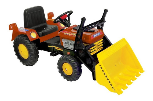 Imagen 7 de 10 de Tractor A Pedal Y Cadena Master C/ Pala Biemme 3 A 6 Años