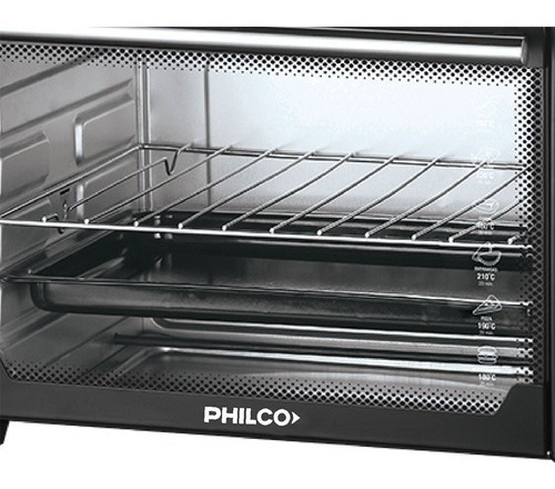 Imagen 6 de 8 de Horno Electrico Grill Philco 40 Lts Hgp4021api C Anafe 3200w