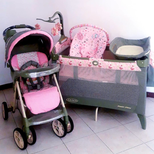 Imagen 3 de 5 de Combo Graco Para Niña