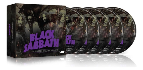 Box Black Sabbath - Broadcast Collection (1970-1975) - Edición de lujo en 5 CD, versión álbum