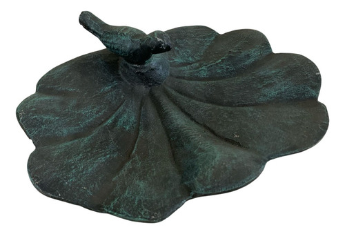 Comederos De Aves Pajaros Deco Para Jardin Hierro Fundición Varios Hoja