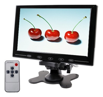 Monitor Vehiculo Boton Tactil Ultrafino 9.0 Cr Negro