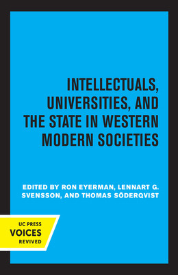 Libro Intellectuals, Universities, And The State In Weste...