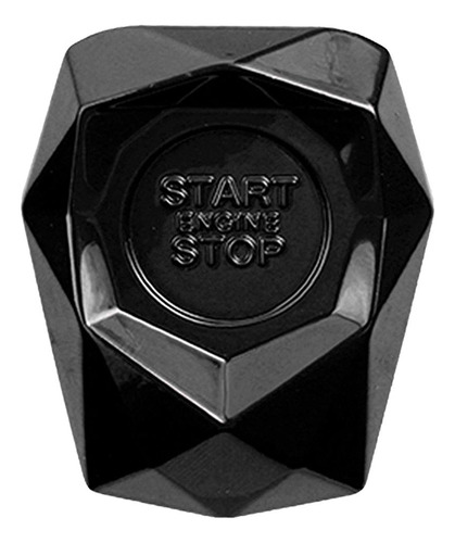 Cubierta Protectora Del Botón De Arranque Del Coche Negro