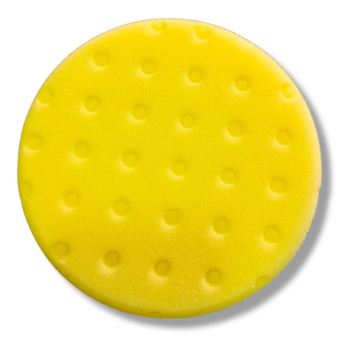 Imagen 1 de 8 de Pad Pulido 5 Pulgadas Esponja Amarillo Corte Alto - Allshine