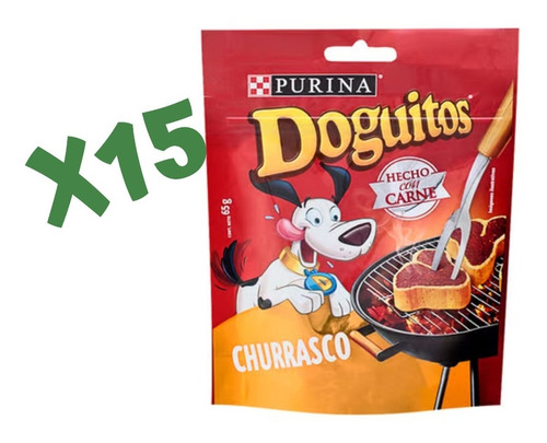 Snacks Para Perros Doguitos® Churrasco 65g