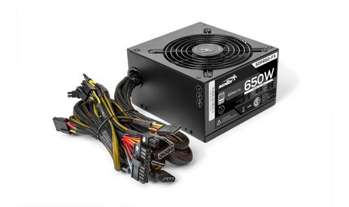 Fuente De Alimentación Para Pc Sentey Snp650-gs 650w Certificación 80 Plus White Negra