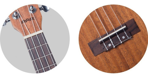 Ukelele Concierto Con Funda Flight Duc323 # Color Natural