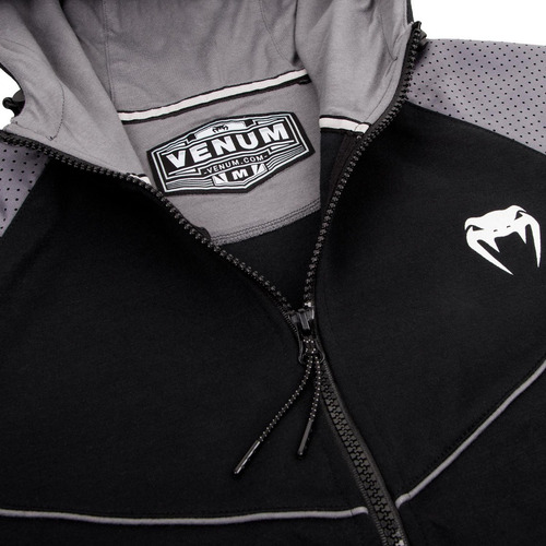 Imagen 7 de 9 de Hoodie Campera Venum Laser Jiu Jitsu Kick Thai