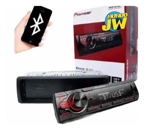 Estereo Pioneer Mvh 295 215 Bluetooth Usb Aux Coloca Gratis