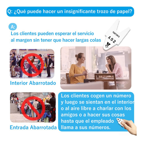 5 Rollos Dispensador 2000 Tickets 2 Dígitos A00e99