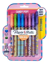 Comprar Lapicera Bolígrafo X8 Colores Paper Mate Kilométrico Ink Joy