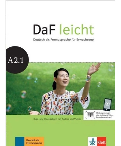 Daf Leicht A2.1 - Kursbuch + Ubungsbuch - Klett