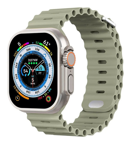 Malla Correa Ocean Para Apple Watch 38 40 41 42 44 45 49mm