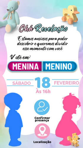 Convite Digital Simples Animado E Interativo Personalizado