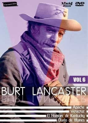 [pack Dvd] Burt Lancaster Vol.6 (4 Discos)