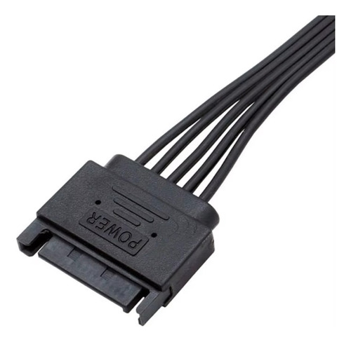 Cable Divisor Sata A 5 Sata Splitter Fuente De Poder