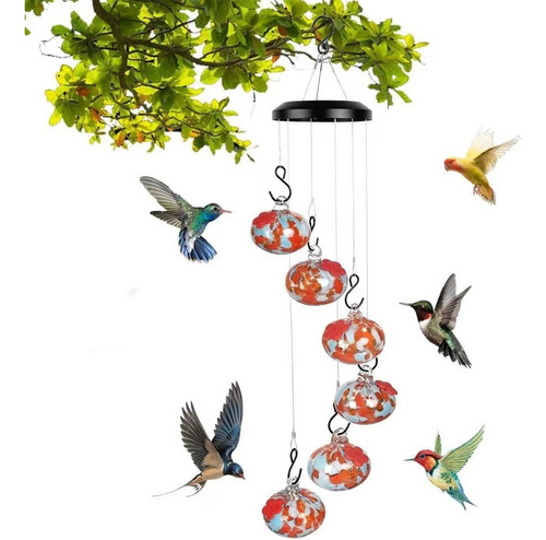 M Nuevos Comederos Para Colibríes Con Charming Wind Chimes