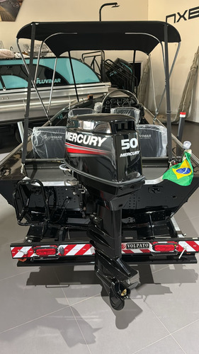 Lancha Fluvimar Comanche + Motor De Popa Mercury 50hp