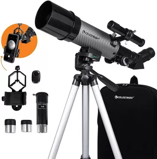 Celestron ® 60dx Telescopio De Viaje Mochila Y Accesorios