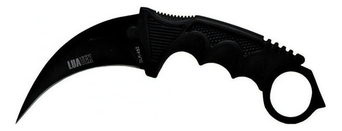 Faca Esportiva Csgo Karambit Black Afiada Punho Polímero
