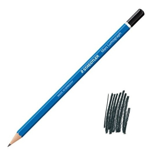 Lapiz Negro Grafito Staedtler Lumograph 3b