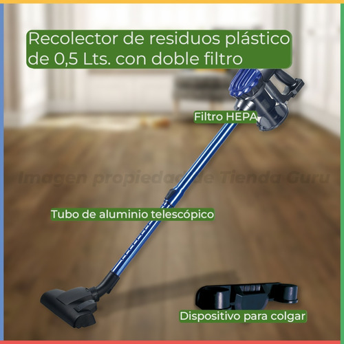 Imagen 5 de 7 de Aspiradora Liliana Dual Stick Aspistick 1000w 0.5 Lts La150