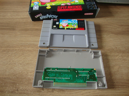 Kirby S Avalanche Original Americano Para Super Nes (Usado)