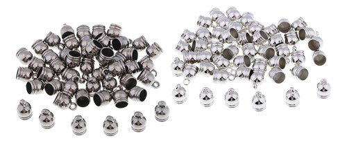 100pcs Ccb Plastic End Cap 8mm Bead Stopper Cordón De