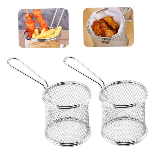 My Cesta Para Freír Patatas Fritas De Acero Inoxidable 2