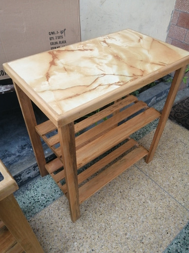 Imagen 8 de 10 de Mesa De Madera Con Formica