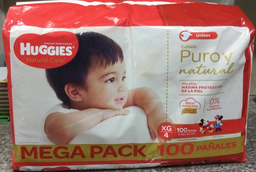 Pañales Huggies Etapa 4xg 100u - Unidad a $820