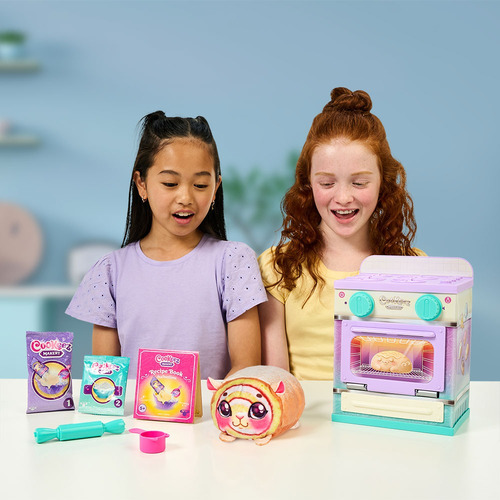 Cookeez Horno Transforma Receta En Peluche C/acc Int 23535 Color Lila