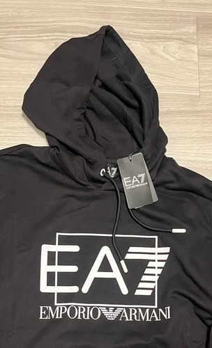 Buzo Canguro Hoodie Emporio Armani - Importado