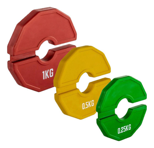 Pesas De Micos De Micro Placa De Gimnasio 0,75 Kg Azul