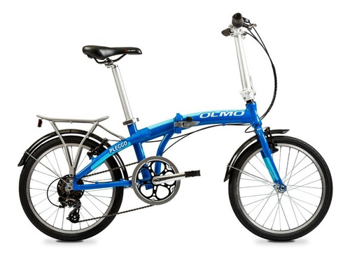 Imagen 1 de 3 de Bicicleta Olmo Pleggo Plegable Rodado 20 Urbana Folding
