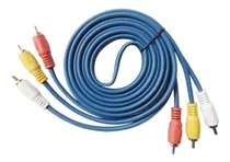 Comprar Cable Av Audio Video Rca 3x3 1.5mt Excelente Calidad