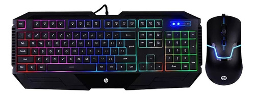 Kit Gamer Combo Teclado Y Mouse Hp Gk1100