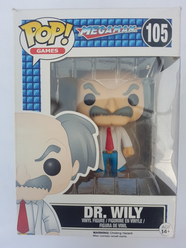 Nuevo Funko Pop Dr. Wily Games #105