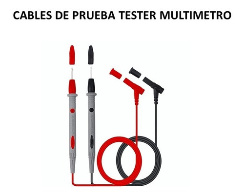 Cables De Prueba Para Tester Multimetro  