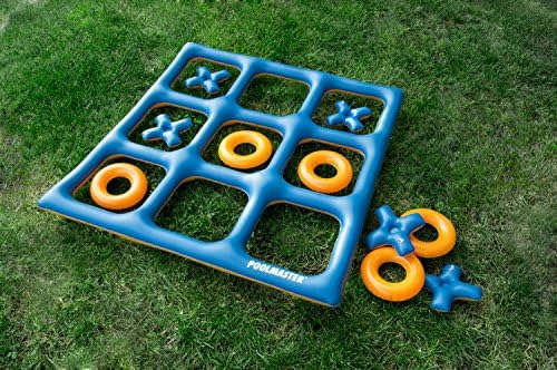 Juego De Dedo Del Pie Tic Tac Flotante Gigante Poolmaster Pa