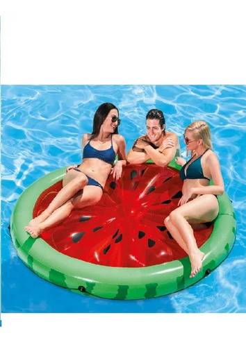 Intex Sandía Inflable Isla 56283 Watermelon Piscina Flotado