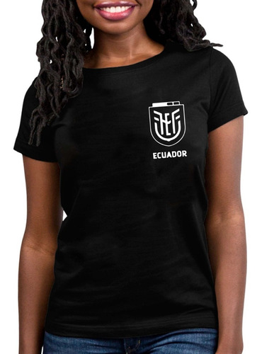 Imagen 3 de 9 de Remera Ecuador Mundial Qatar Hombre Mujer Niños Algodón